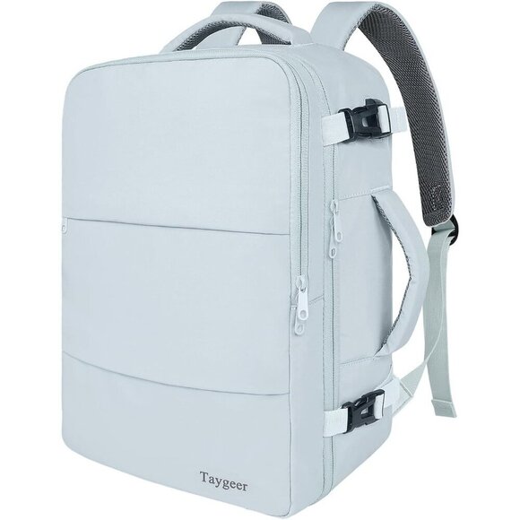 Taygeer Women\'s Blue Travel Backpack Carry On 15.6inch Laptop Backpack main image 4